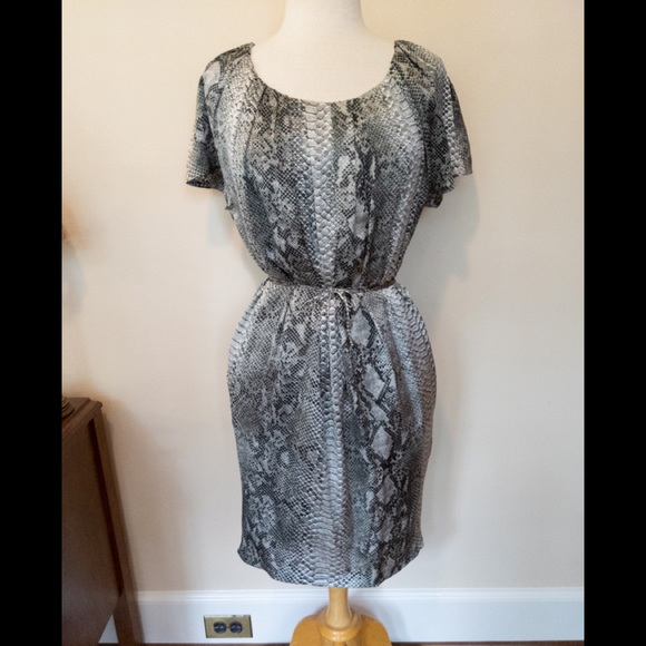 Stella McCartney Snake Print Silk Dress - Picture 4 of 9